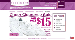 Desktop Screenshot of cheerandpom.com